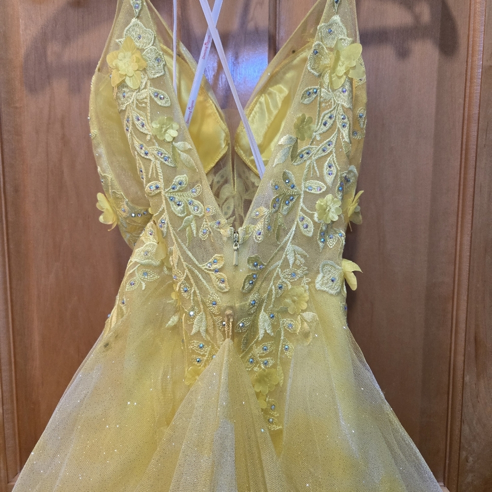 Yellow Prom Dress - Picture 8 of 8